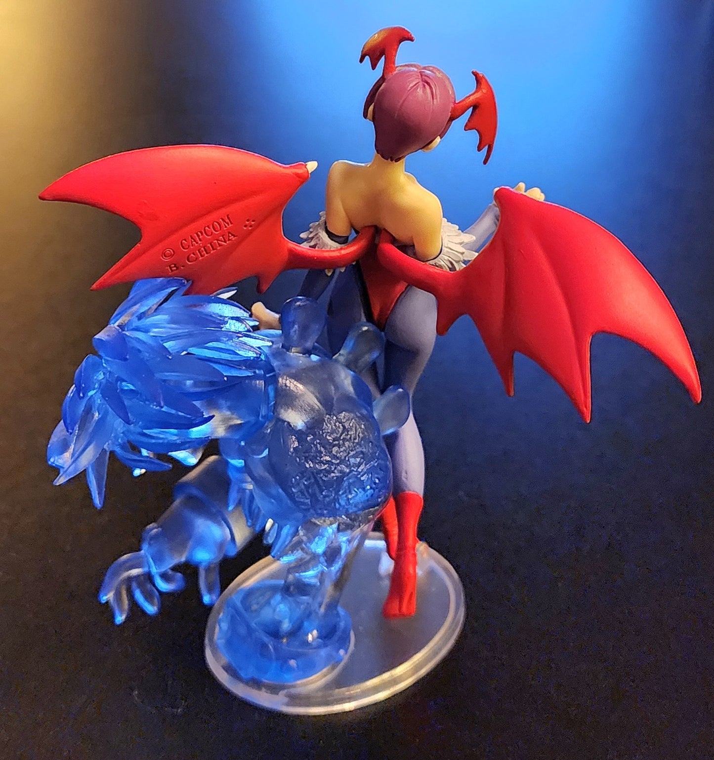 Lilith Aensland Namco x Capcom Bandai Figure (with Lord Raptor / Zabel Base)