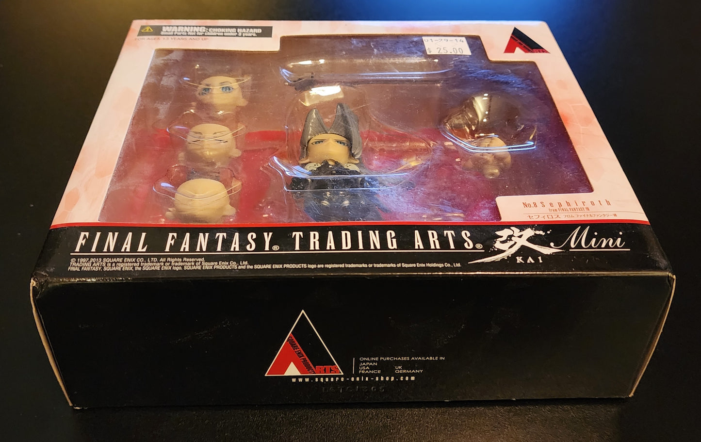 Sephiroth Final Fantasy Trading Arts Kai Mini Figure (Sealed)
