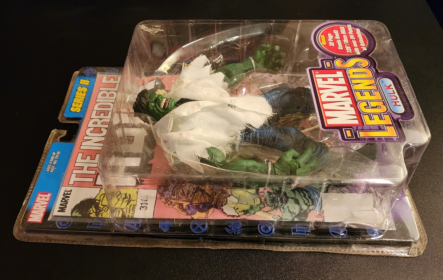 Marvel Legends Hulk Action Figure (Chase Figure with White Shirt)