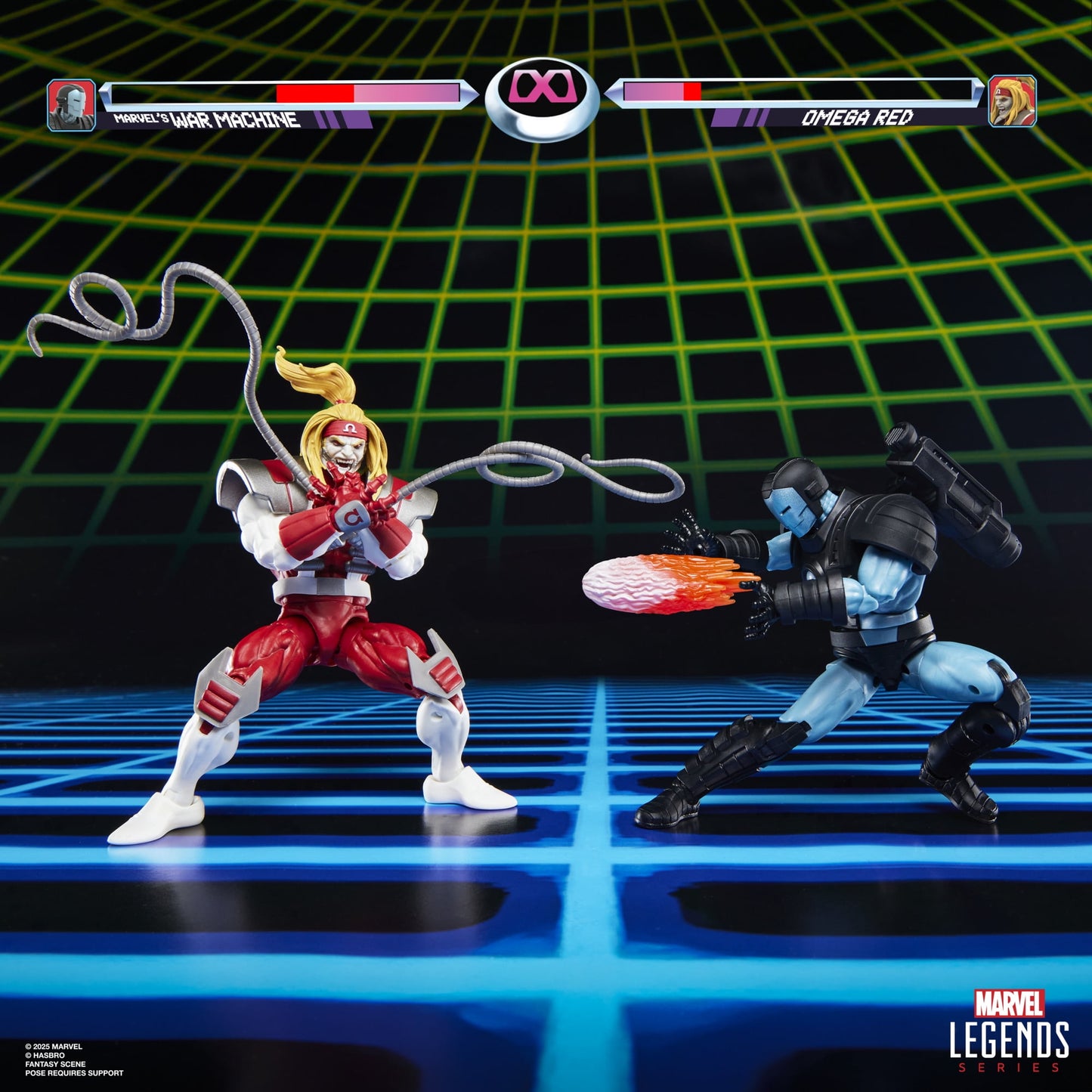 War Machine Vs. Omega Red MVC2 Gamerverse Hasbro Marvel Legends 2-Pack