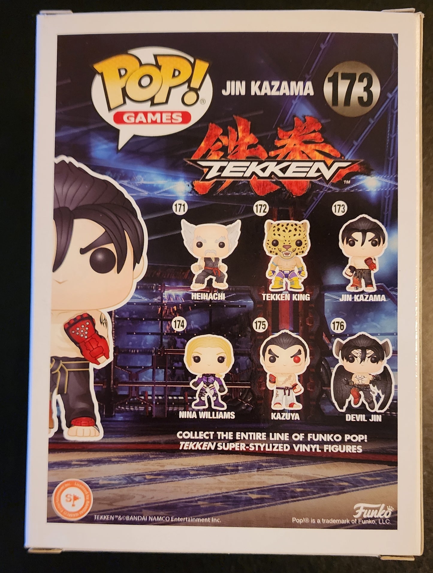 Jin Kazama Tekken Funko Pop Vinyl Figure