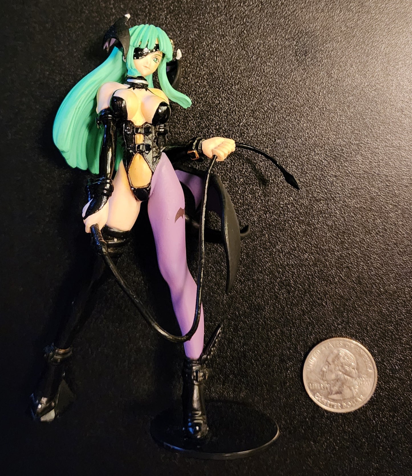 Morrigan Alt. Outfit Yujin Part 3 SR Series Gashapon Figure (Eye Patch Version)