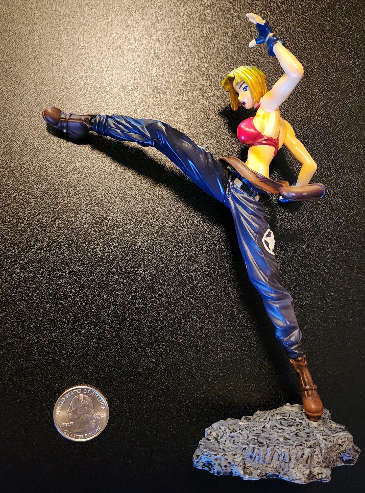 Blue Mary KOF 2000 Anime 1/12 Scale Statue