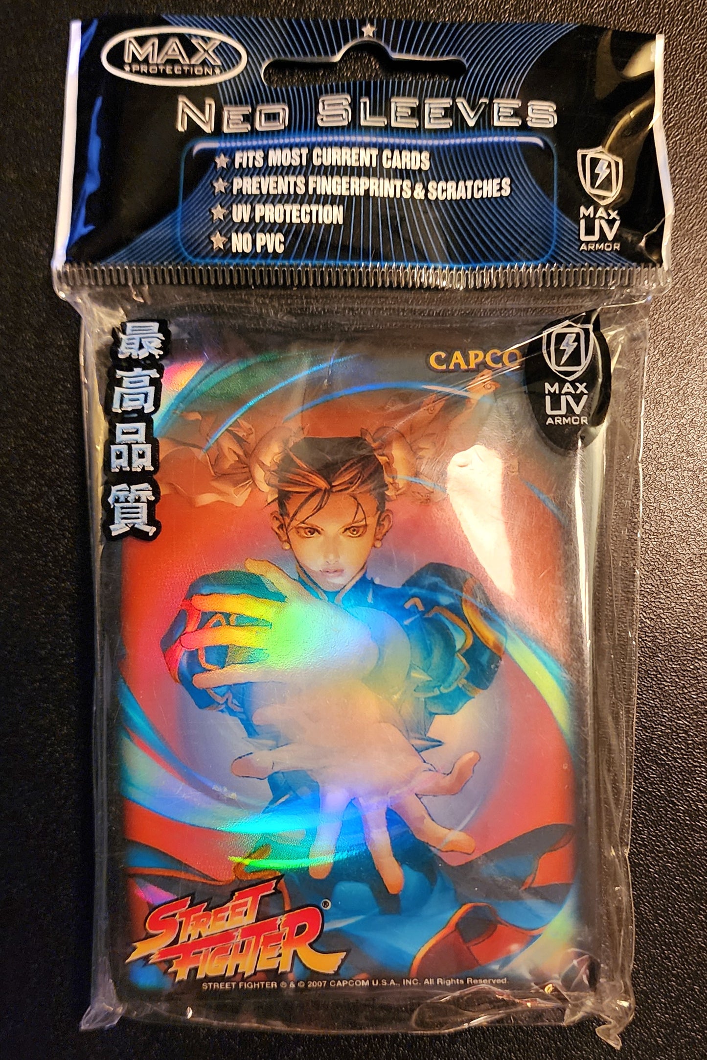 Chun-Li Street Fighter Max Protection Neo Sleeves Pack