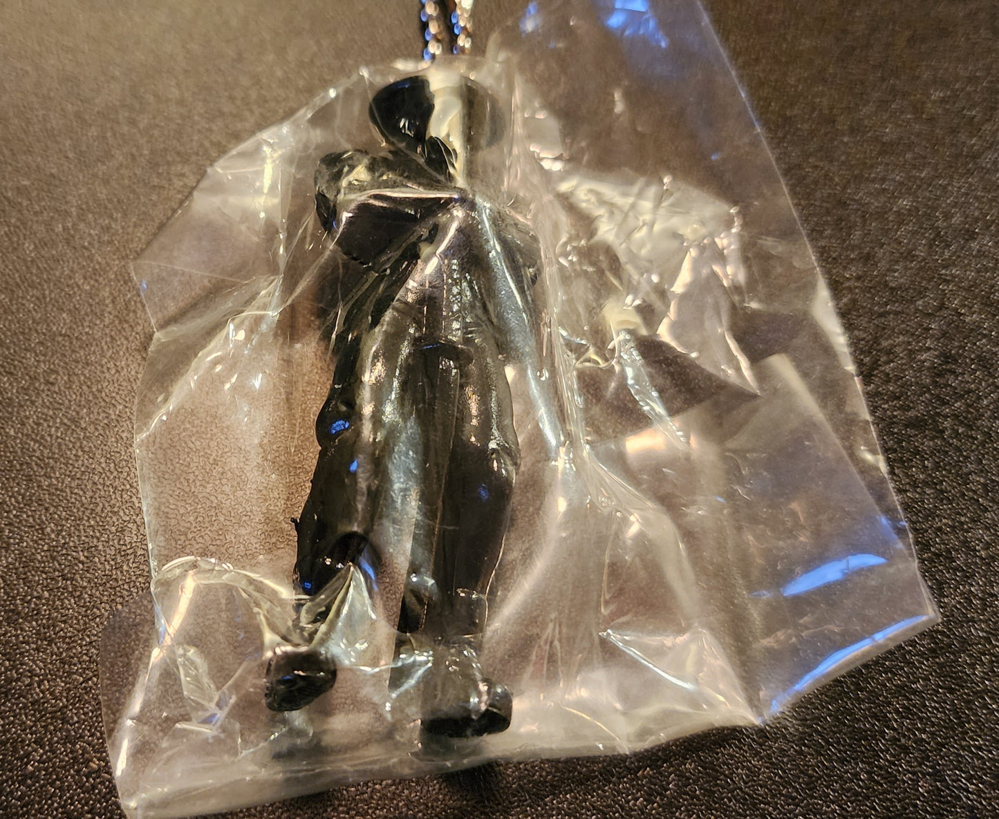 Yoshimitsu Tekken 2 RARE "Black" Non-Painted Version Vintage Keychain Figure