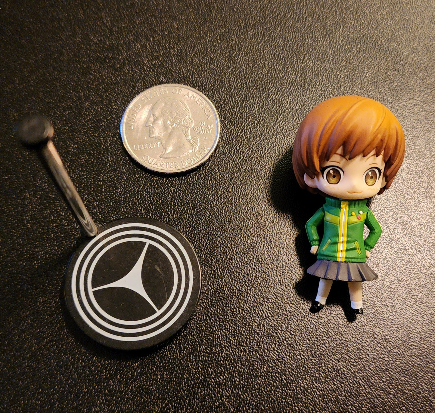 Chie Satonaka Persona 4 One Coin Grande Kotobukiya Magnetized Chibi Figure