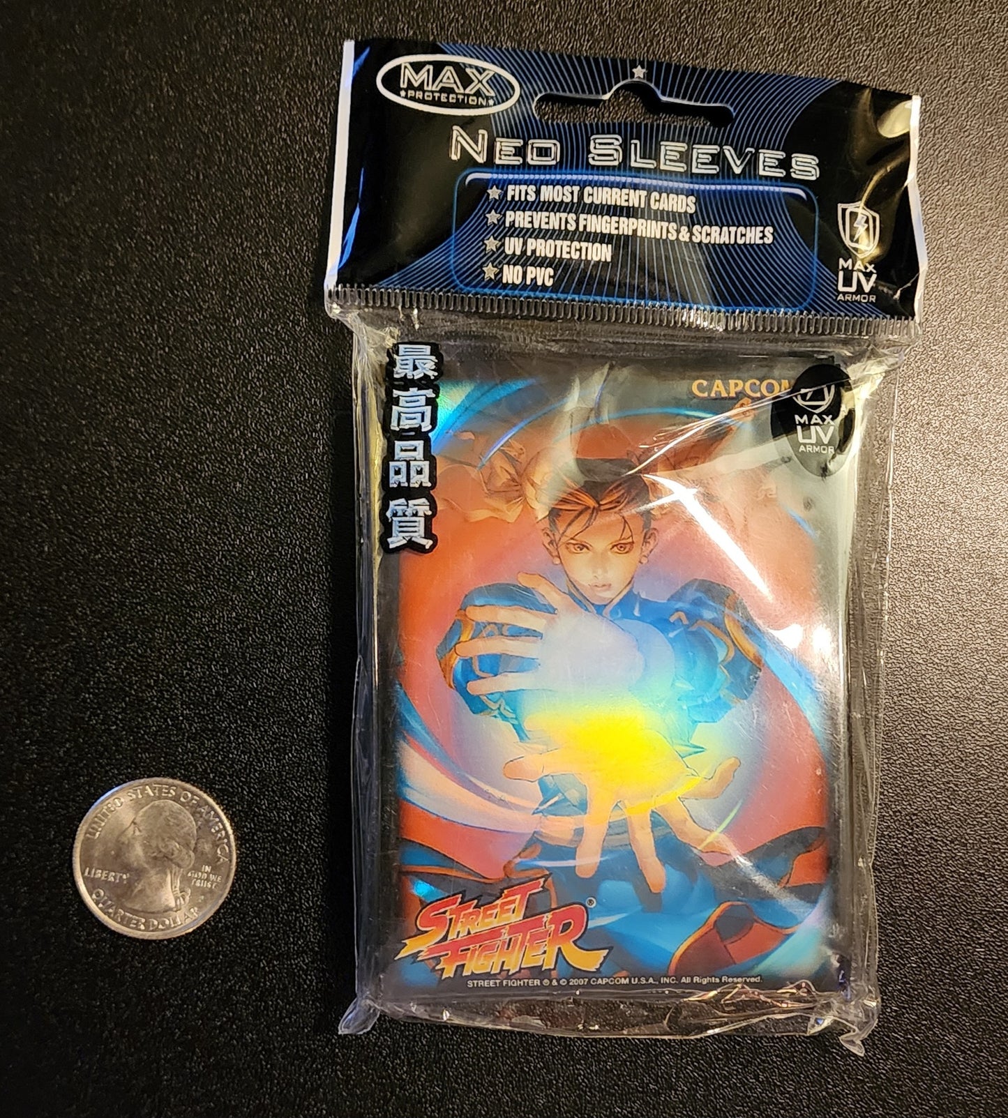 Chun-Li Street Fighter Max Protection Neo Sleeves Pack