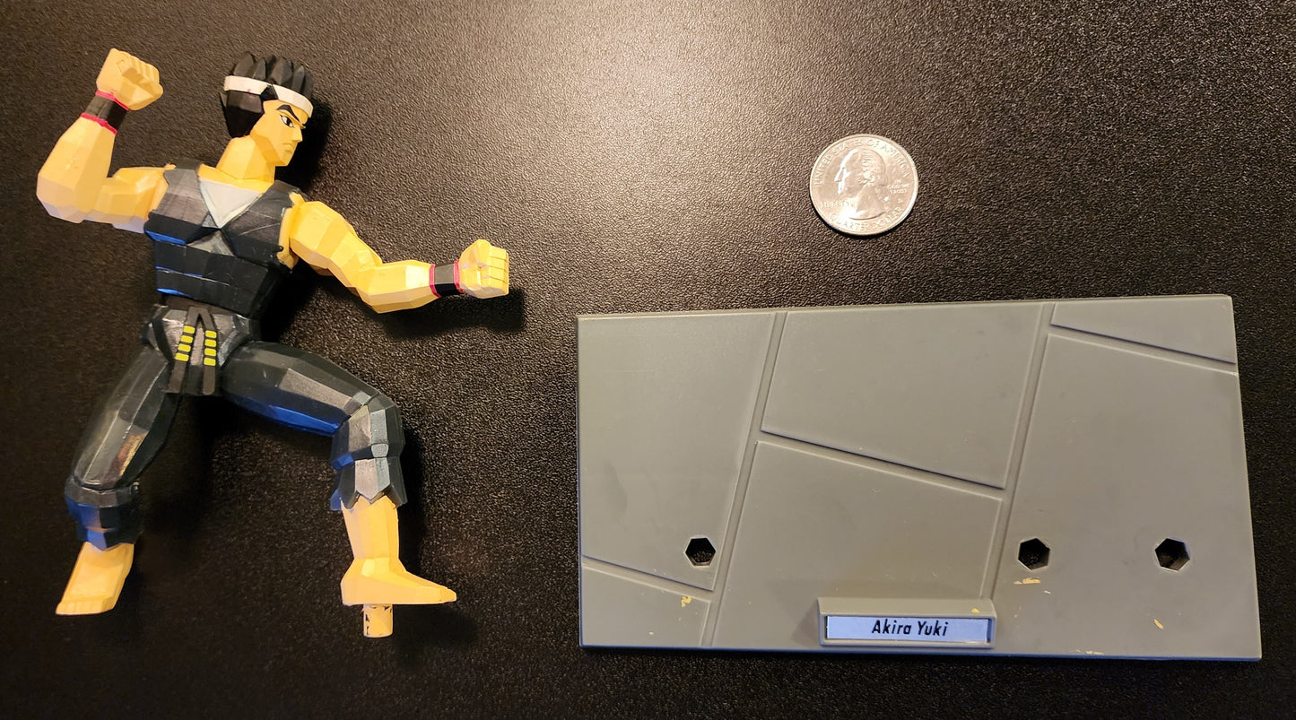 Akira Yuki Virtua Fighter Vintage Sega Statue Figure (1993)