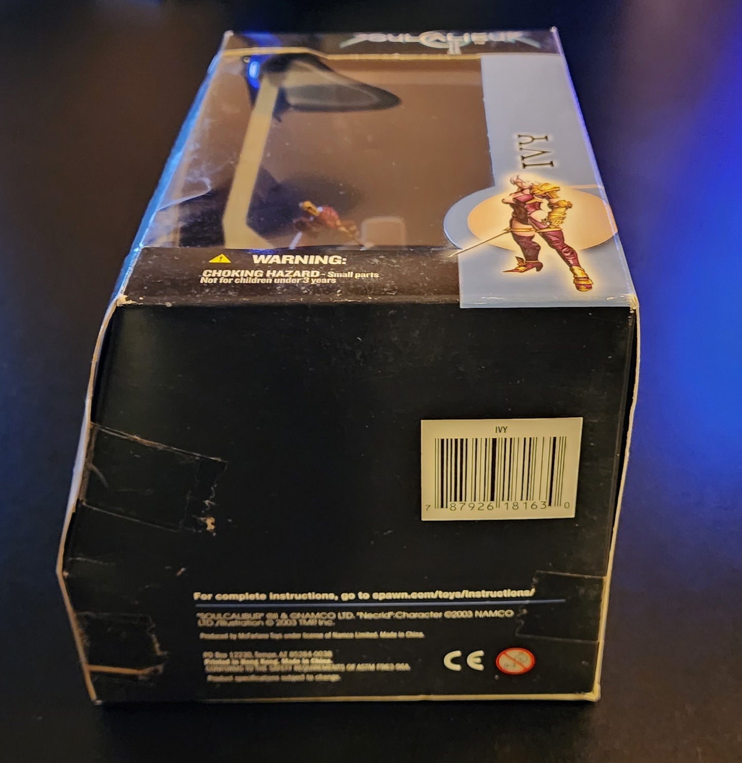 Ivy Valentine Soul Calibur II McFarlane 2003 Figure (Sealed)