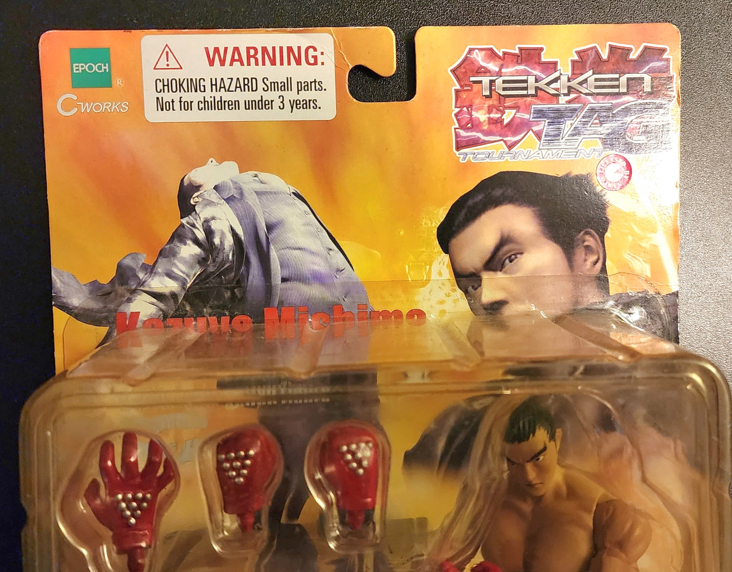 Kazuya Mishima Tekken Tag Tournament RARE Action Figure by Epoch