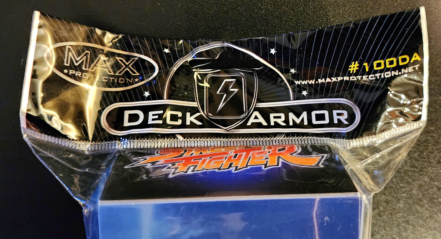 Street Fighter Max Protection Deck Armor Deck Box
