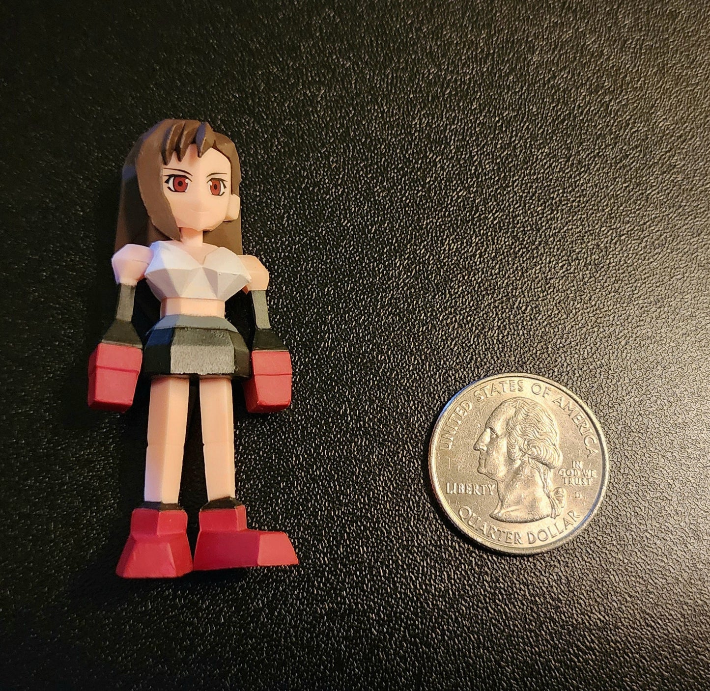 Tifa Lockheart Final Fantasy 7 Polygonal Model Figure