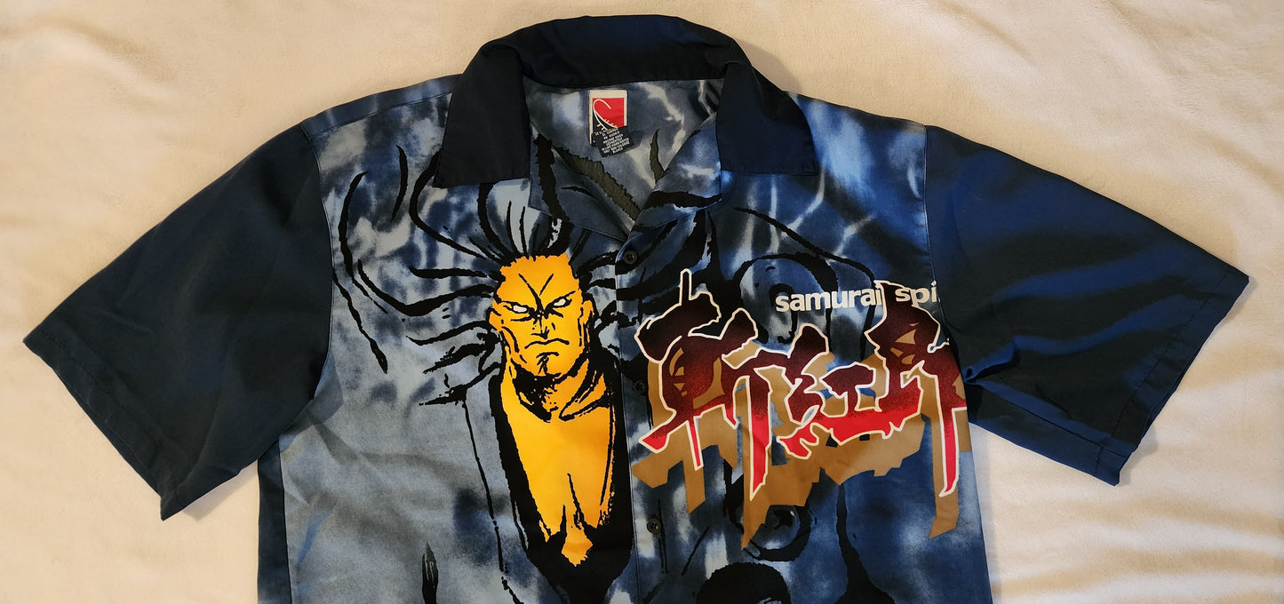 Zankuro Samurai Spirits RARE Vintage Button Down Shirt (Large)