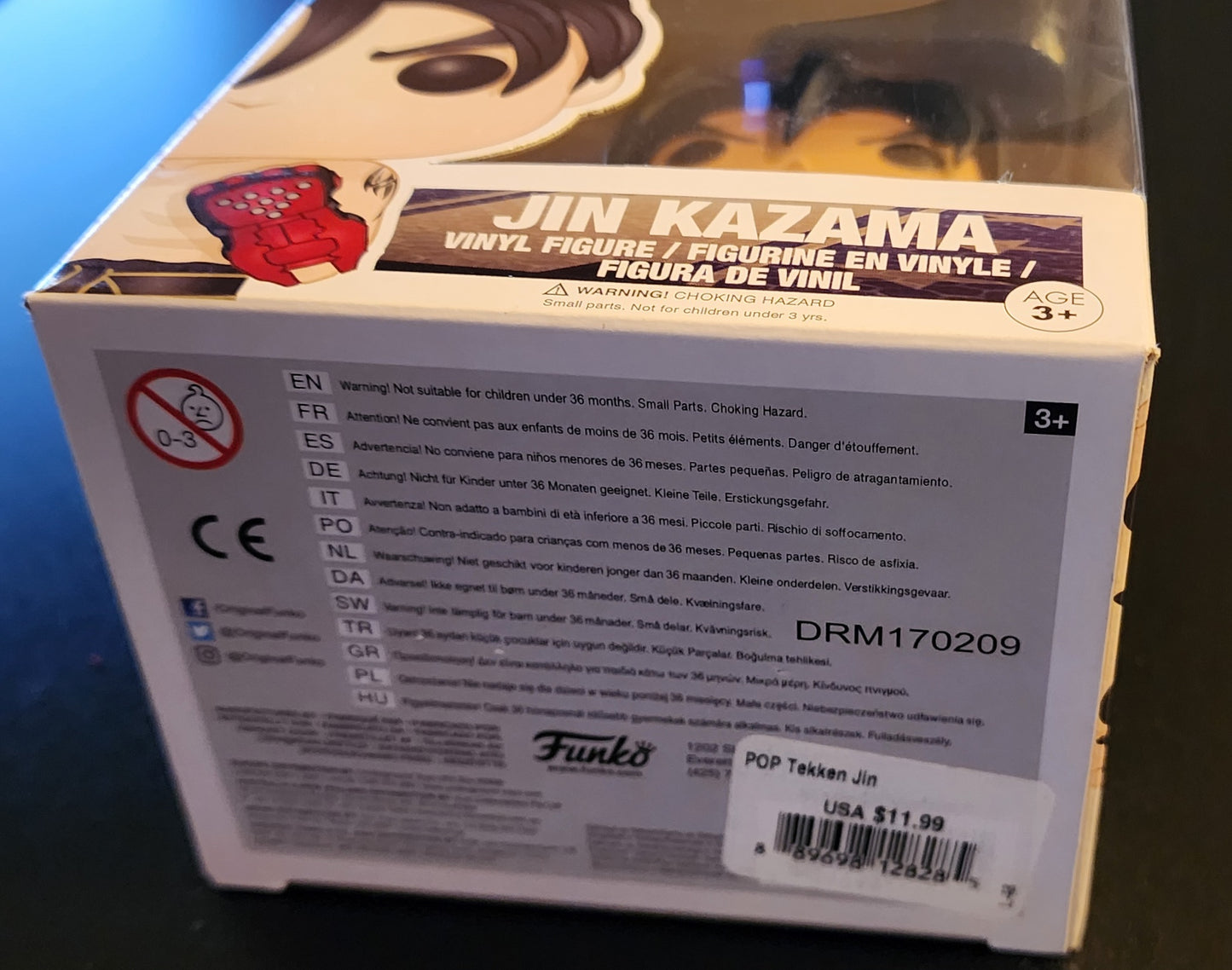 Jin Kazama Tekken Funko Pop Vinyl Figure