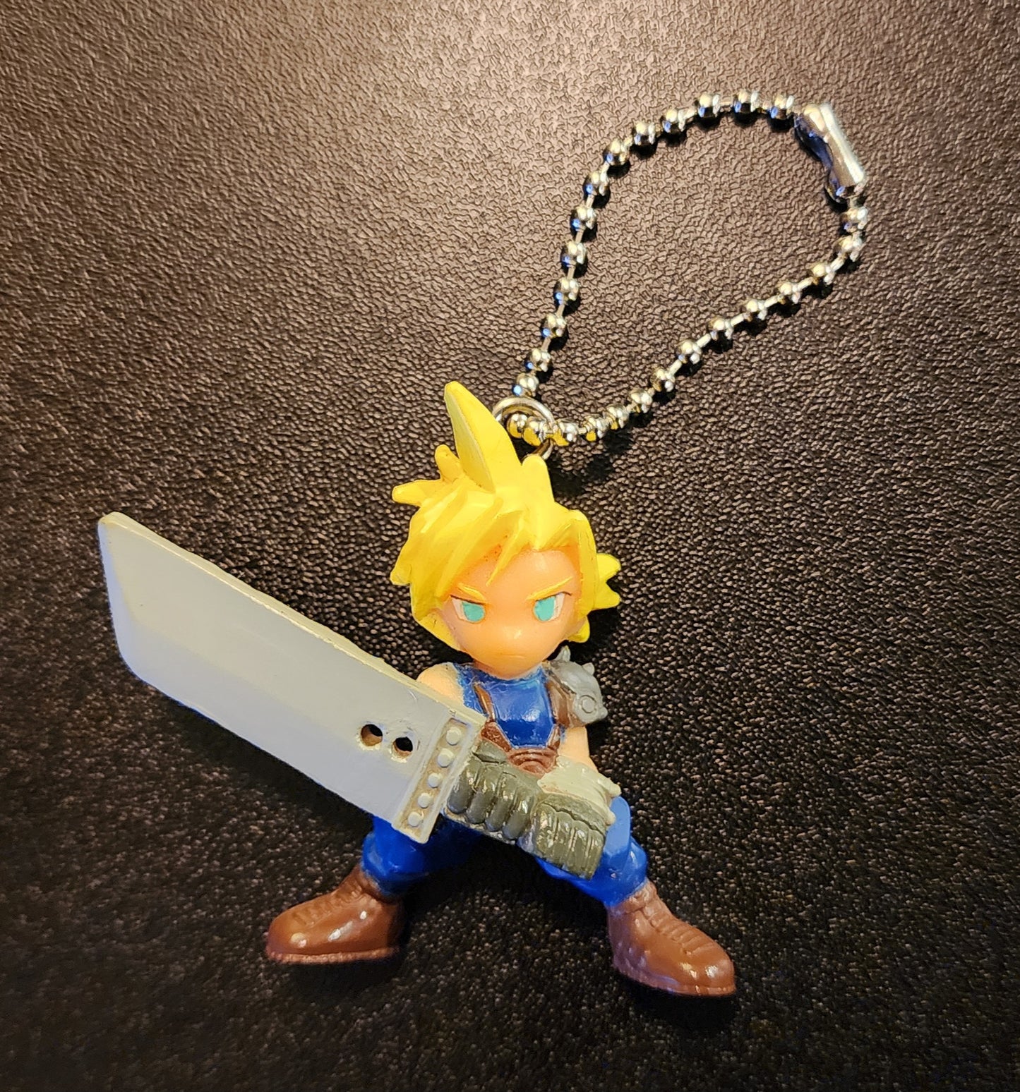 Cloud Strife Final Fantasy 7 Vintage Keychain Figure