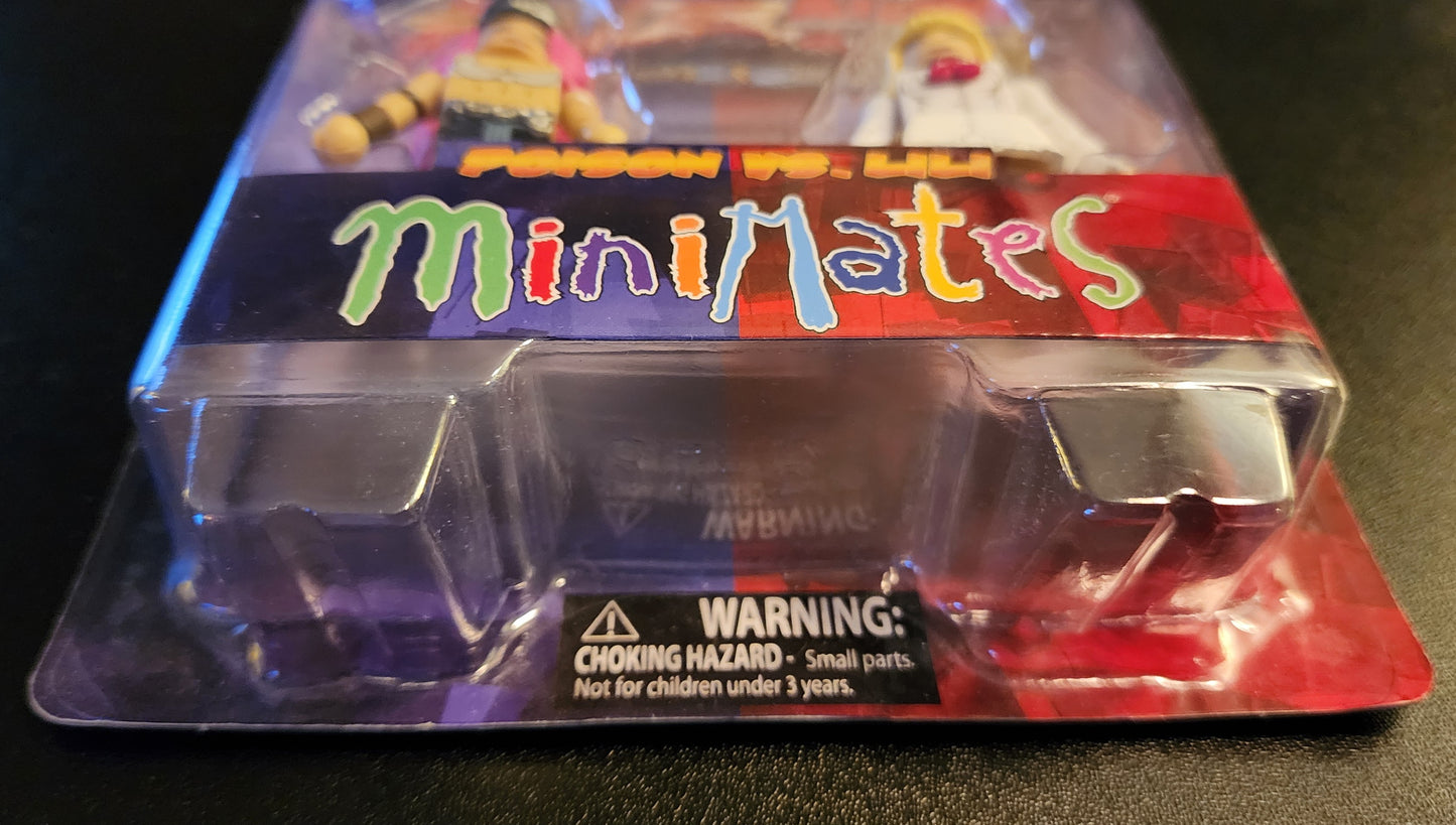 Street Fighter x Tekken MiniMates - Poison and Lili Rocheforte Figures