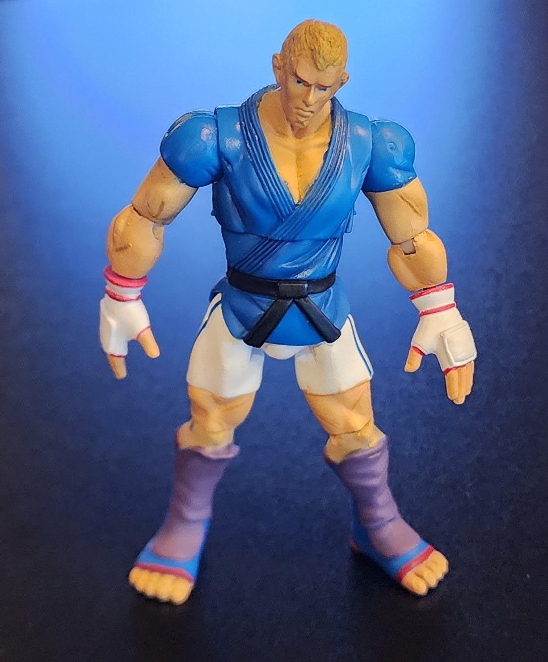 Abel Street Fighter IV Jazwares Action Figure RARE