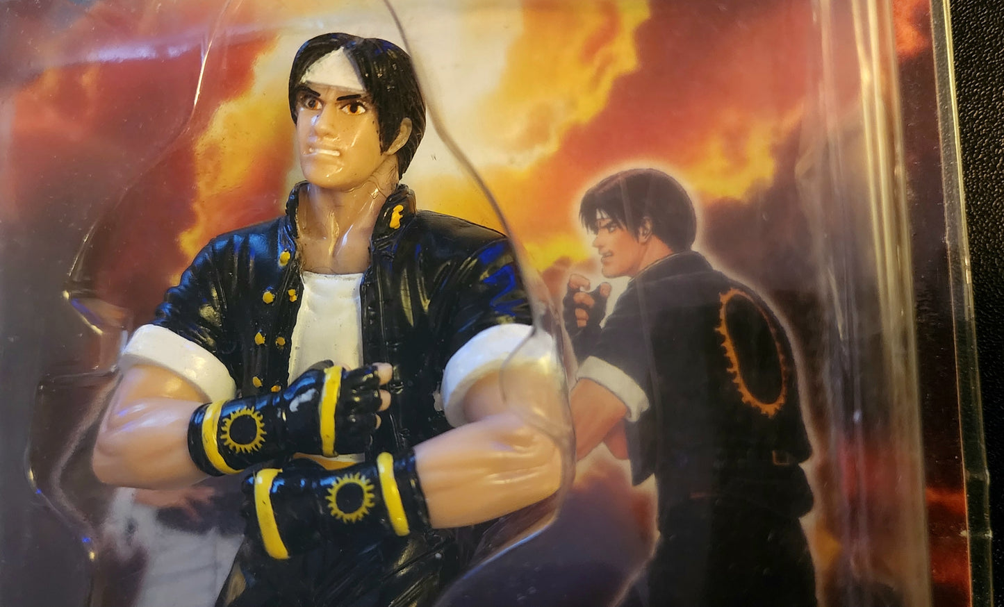Kyo Kusanagi The King of Fighters '98: Dream Match Never Ends Vintage 6" Figure RARE (Sealed)