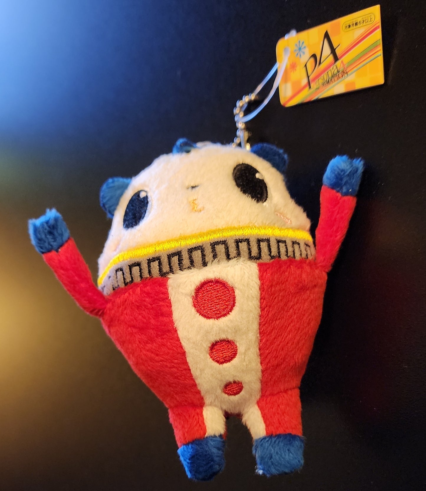 Teddie / Kuma Persona 4 Taito Mini Plush Anime Prize Keychain
