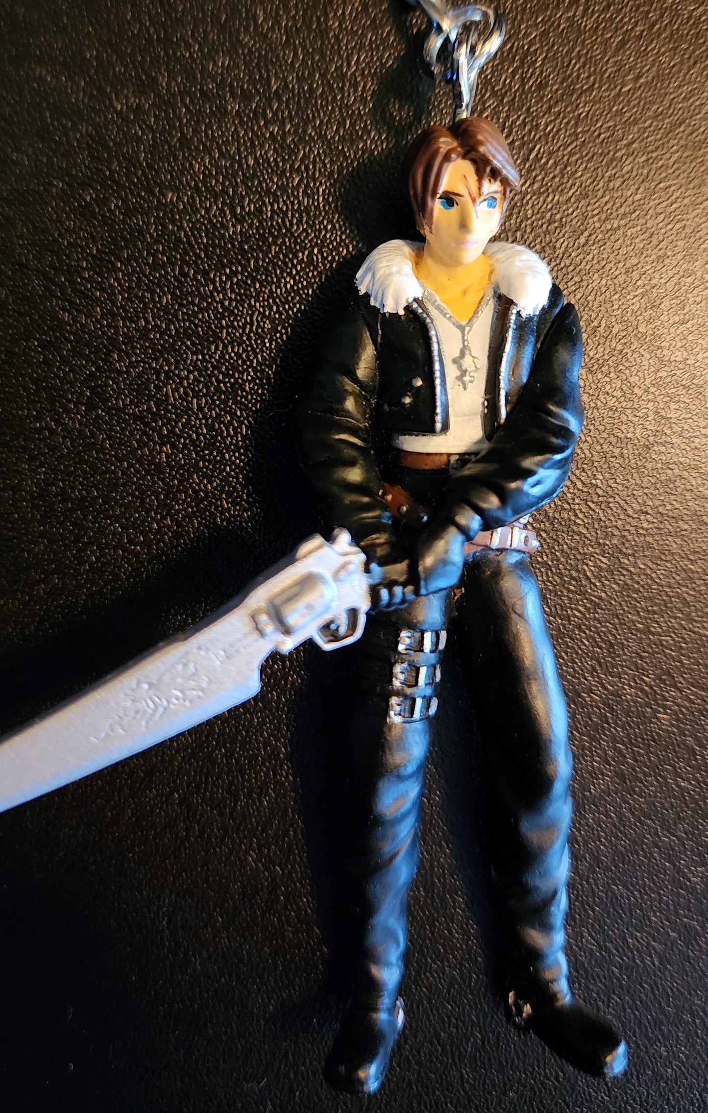 Squall Leonheart Final Fantasy 8 Keychain Figure