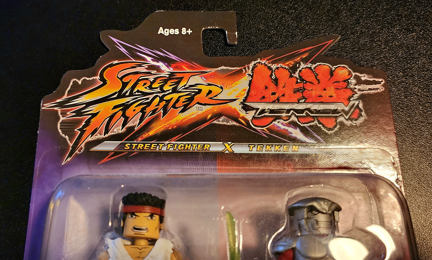 Street Fighter x Tekken MiniMates - Ryu and Yoshimitsu Figures