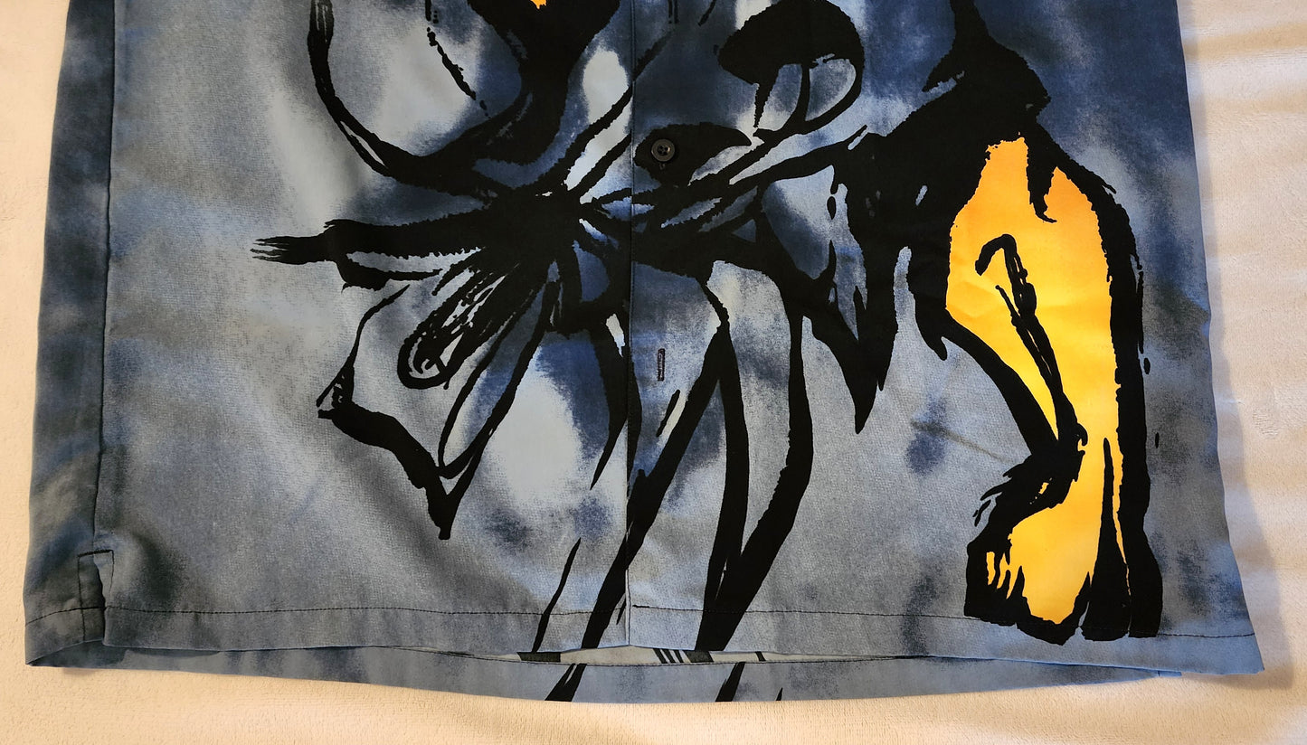 Zankuro Samurai Spirits RARE Vintage Button Down Shirt (Large)