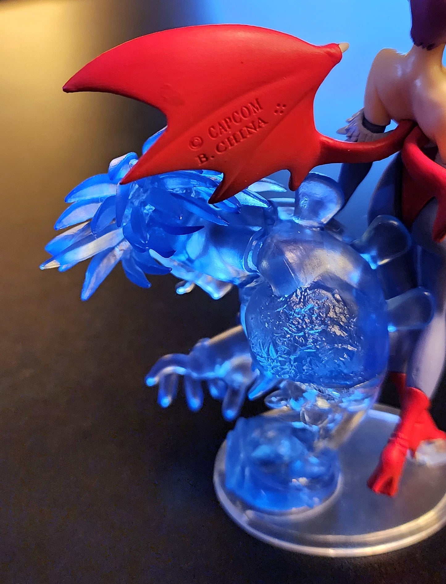 Lilith Aensland Namco x Capcom Bandai Figure (with Lord Raptor / Zabel Base)