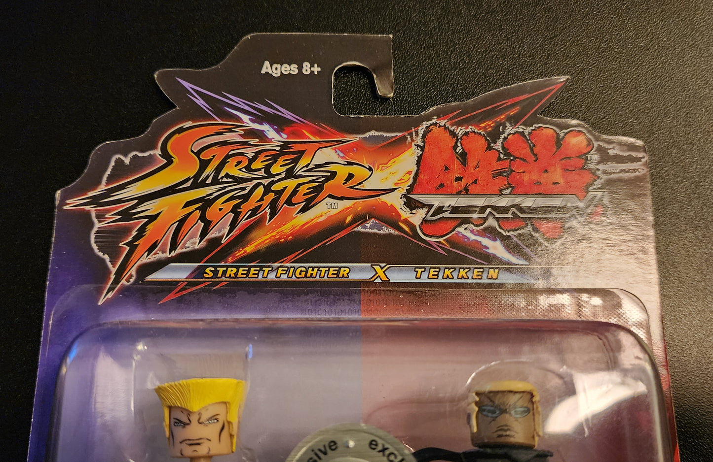 Street Fighter x Tekken MiniMates - Guile and Raven Figures