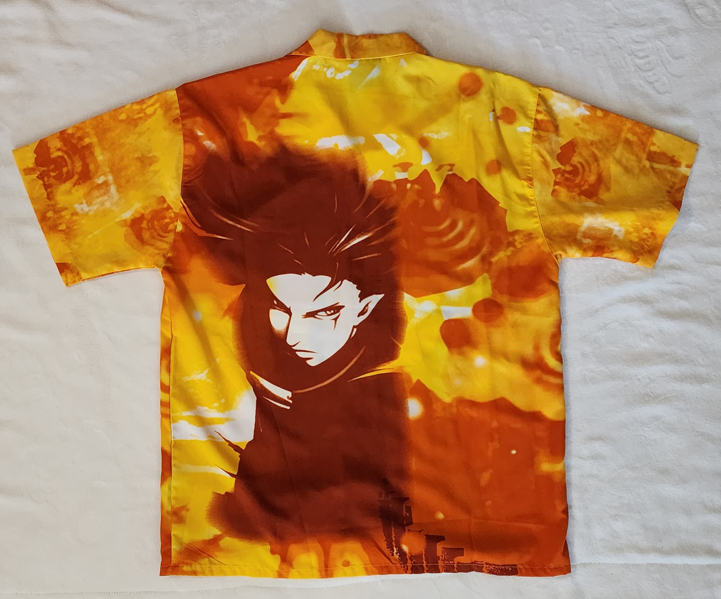 Asura Samurai Shodown RARE Vintage Button Down Shirt (Large)