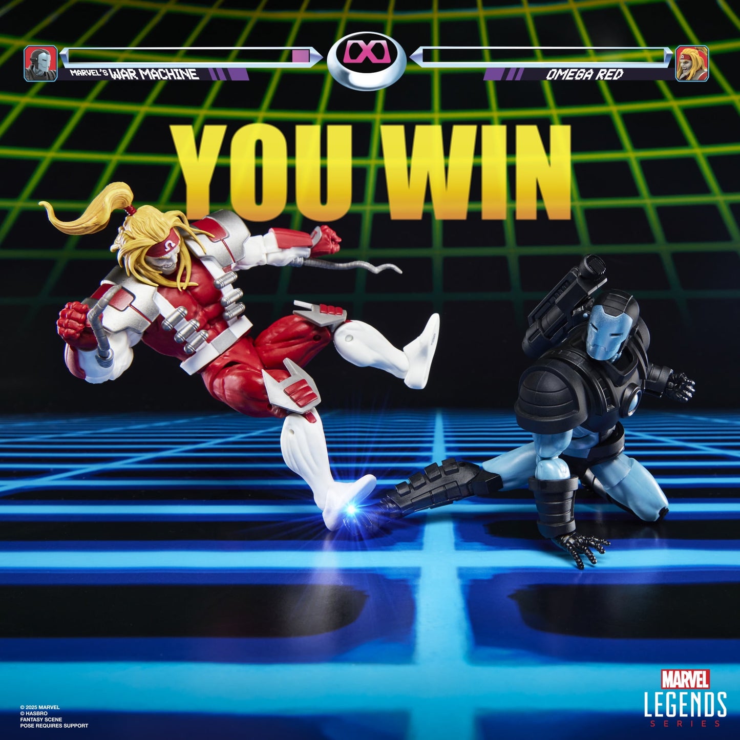 War Machine Vs. Omega Red MVC2 Gamerverse Hasbro Marvel Legends 2-Pack