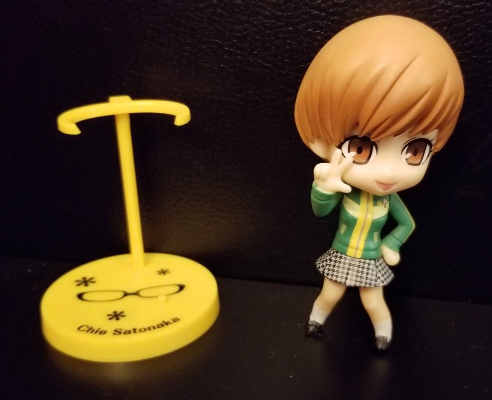 Persona 4 Chie Satonaka Happy Lottery Chibi Figure