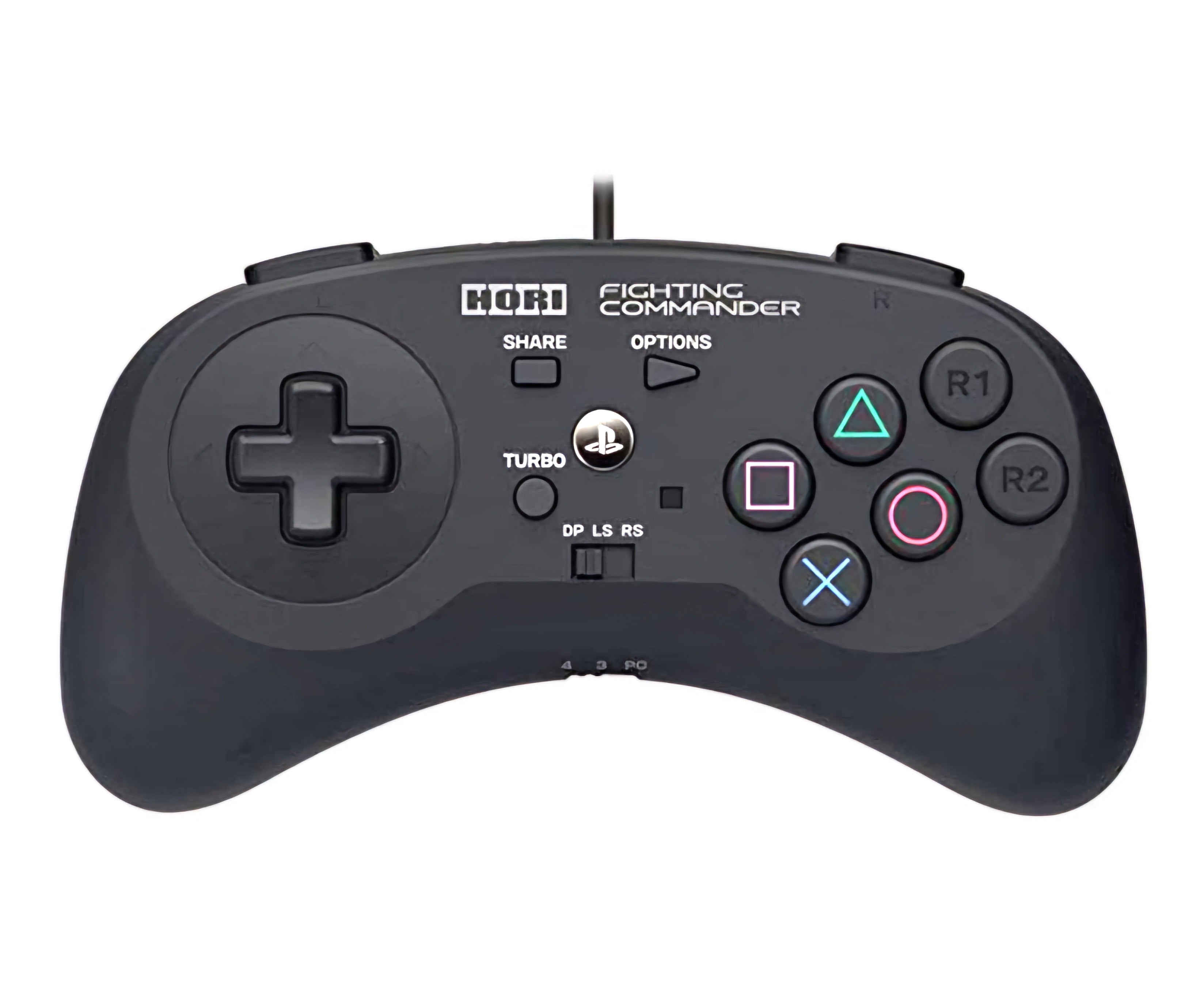 HORI Japan Fighting Commander Wired Pad for PS4 / PS3 / PC