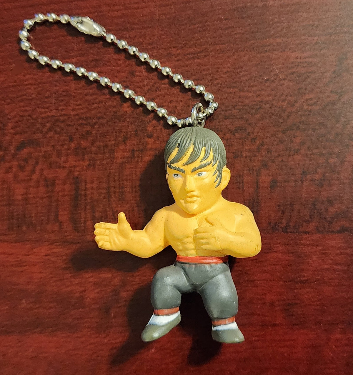 Marshall Law Tekken 2 Vintage Keychain Figure