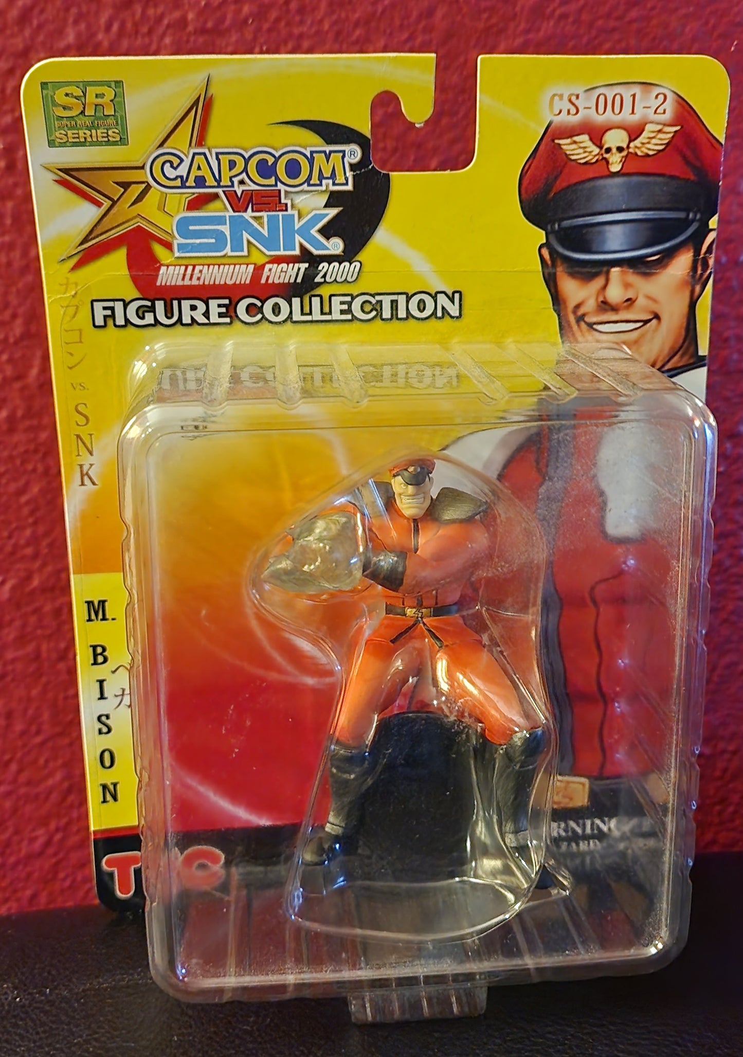 M. Bison Capcom Vs. SNK Figure SR Series 1 (Sealed)