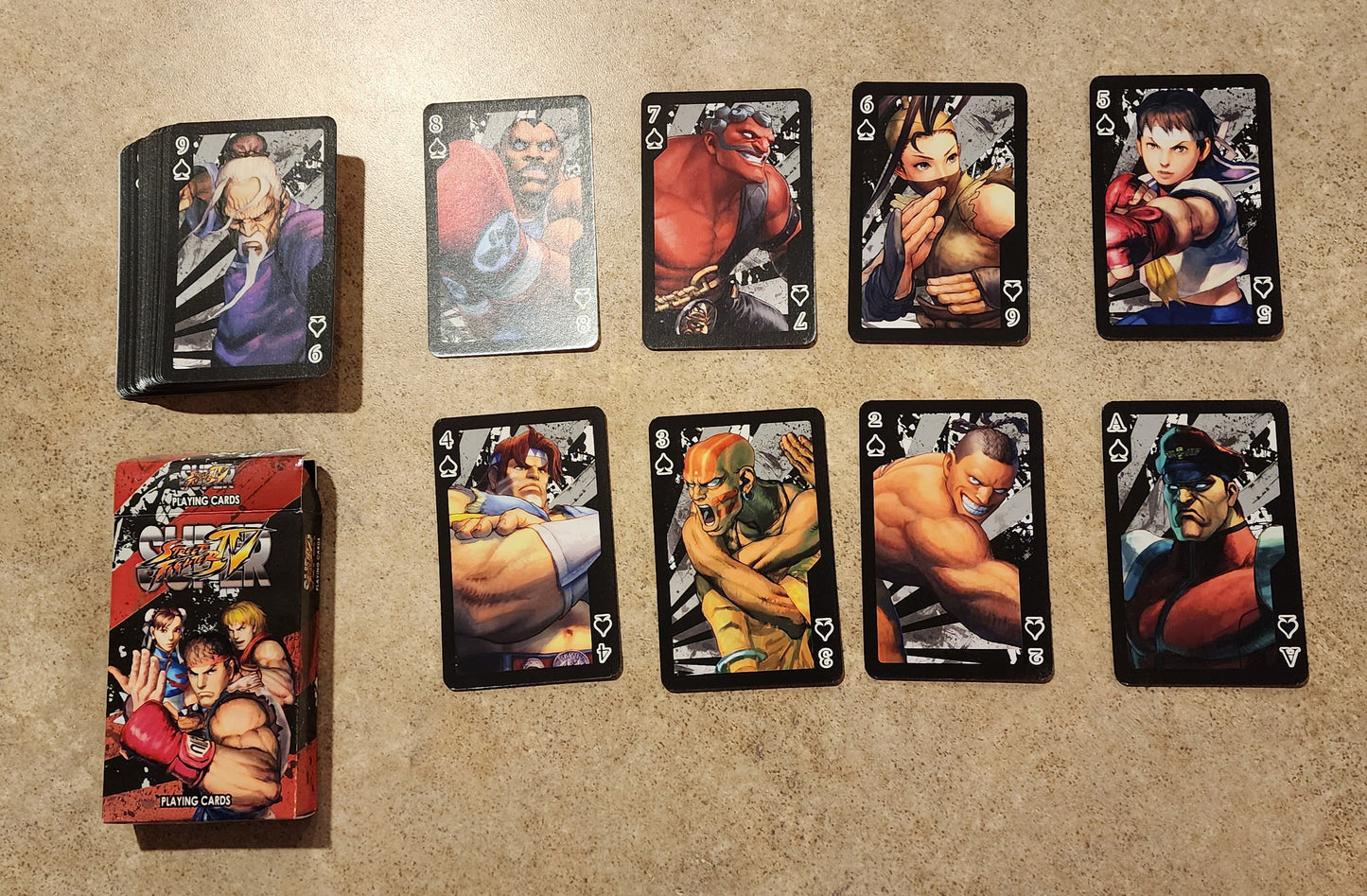 Super Street Fighter IV Playing Cards