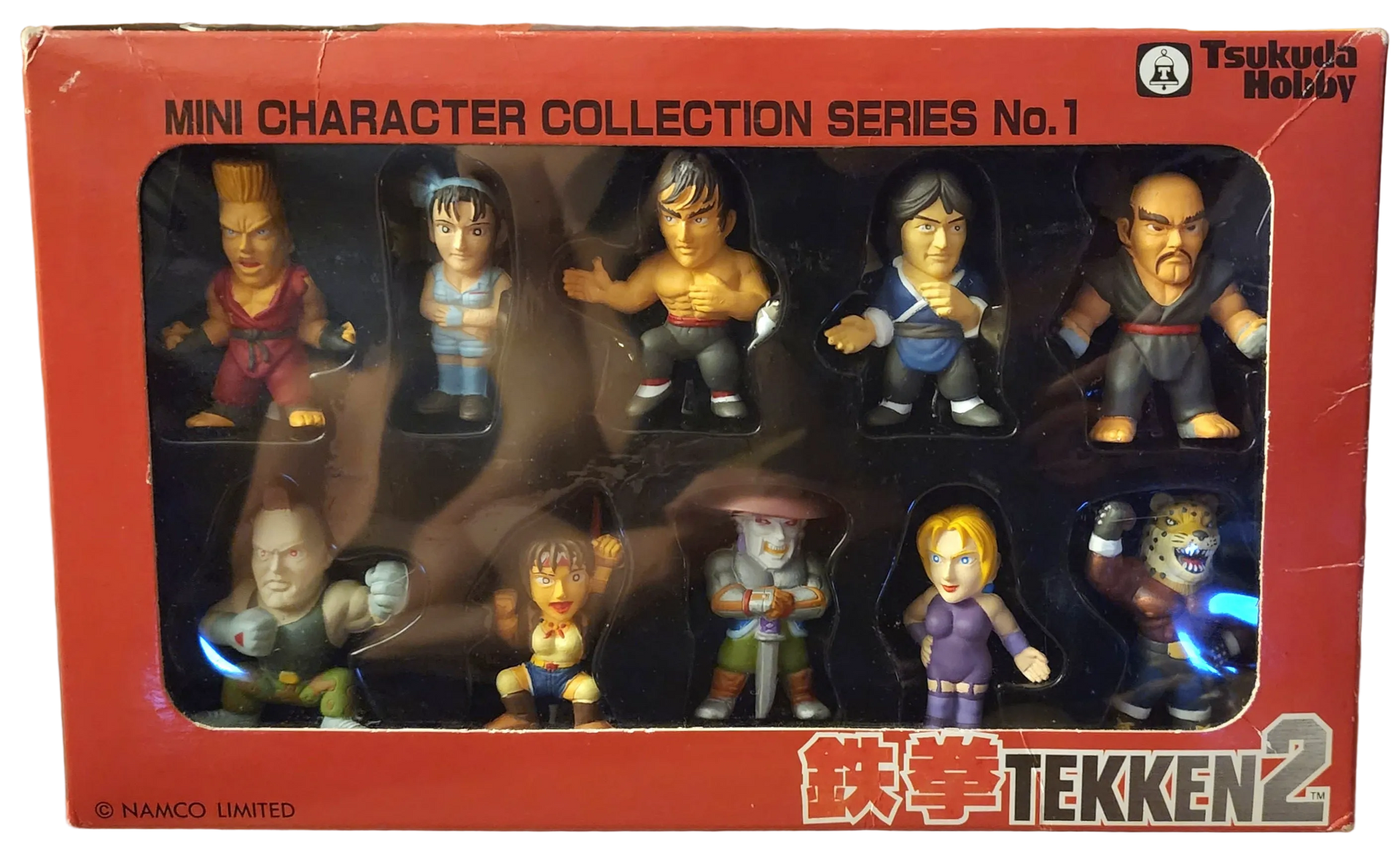 鉄拳2 ミニキャラクターコレクションシリーズno.1 Tekken 2 Namco Limited Vintage Mini Keychain Character Collection