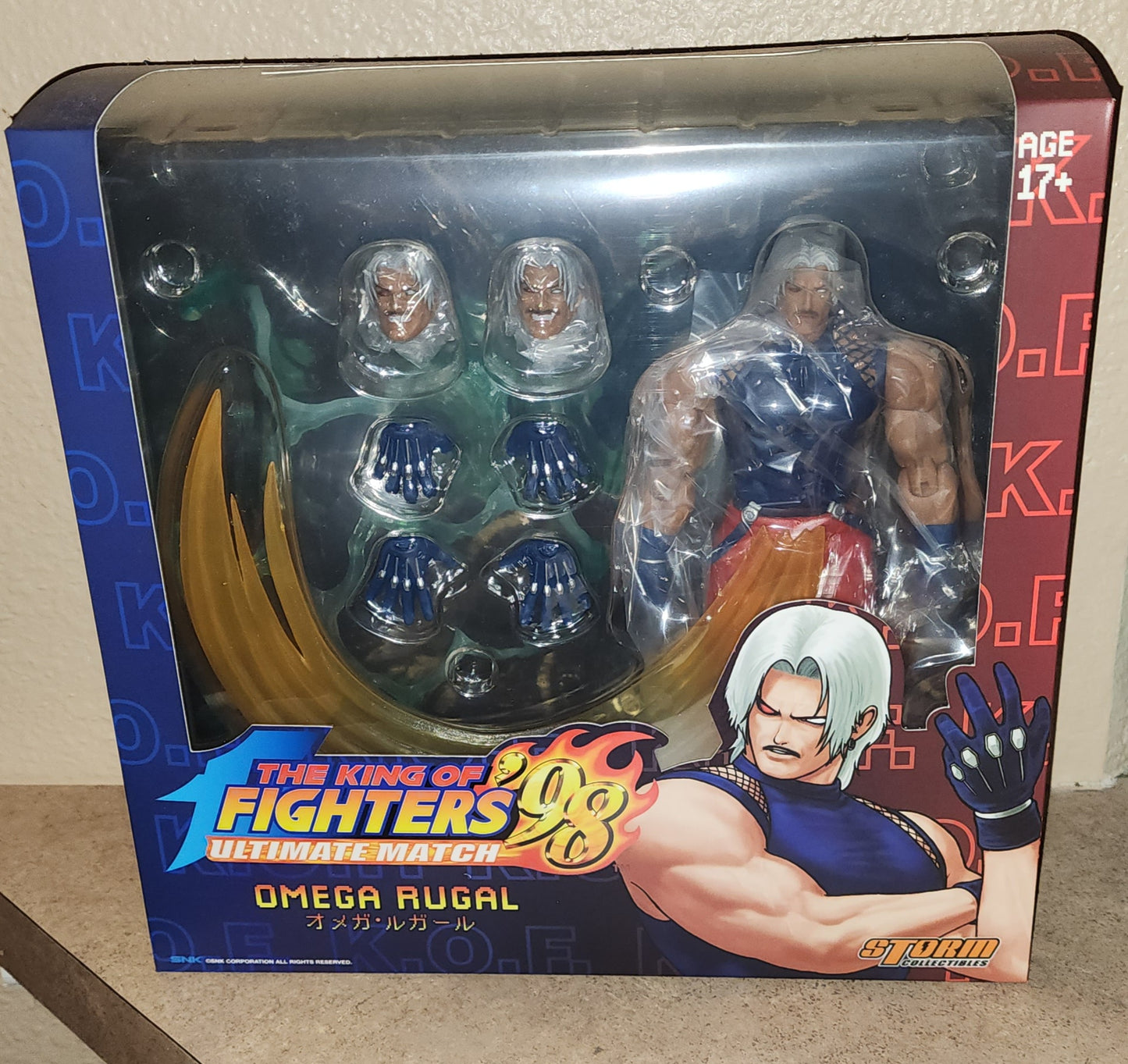 Omega Rugal Storm Collectibles KOF '98: Ultimate Match Action Figure