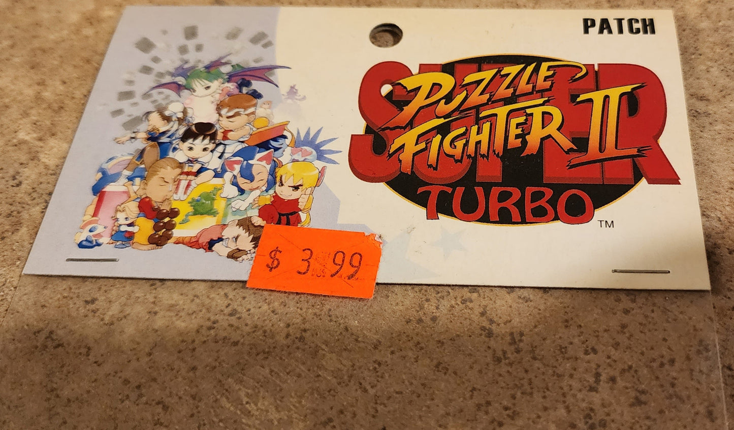 Sakura Kasugano Super Puzzle Fighter 2 Turbo Fabric Patch