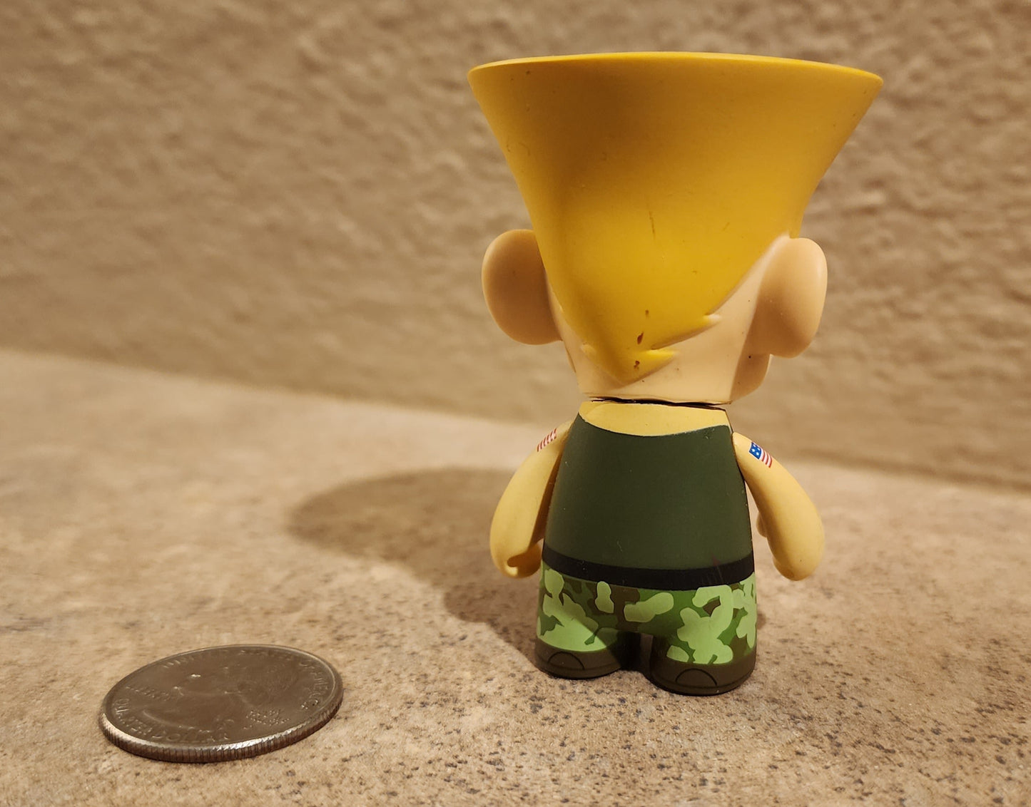 Guile Kidrobot X Street Fighter Figurine