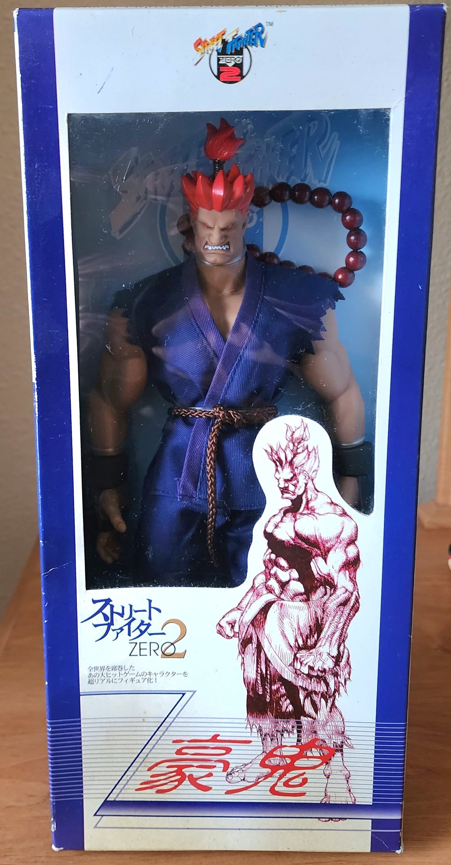 Akuma / Gouki Street Fighter Zero 2 RARE 12-inch Figure (Sealed)