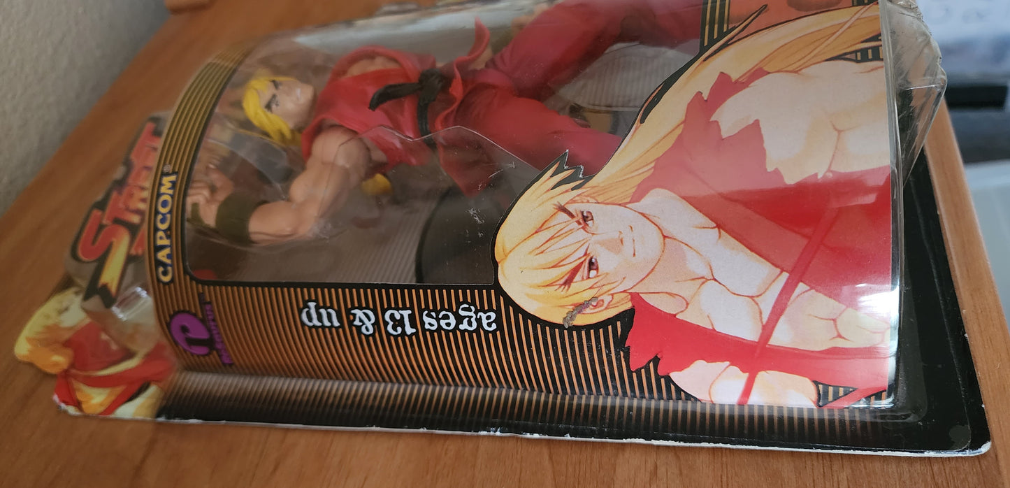 Ken Masters ReSaurus Street Fighter Round 1 Action Figure (Sealed)