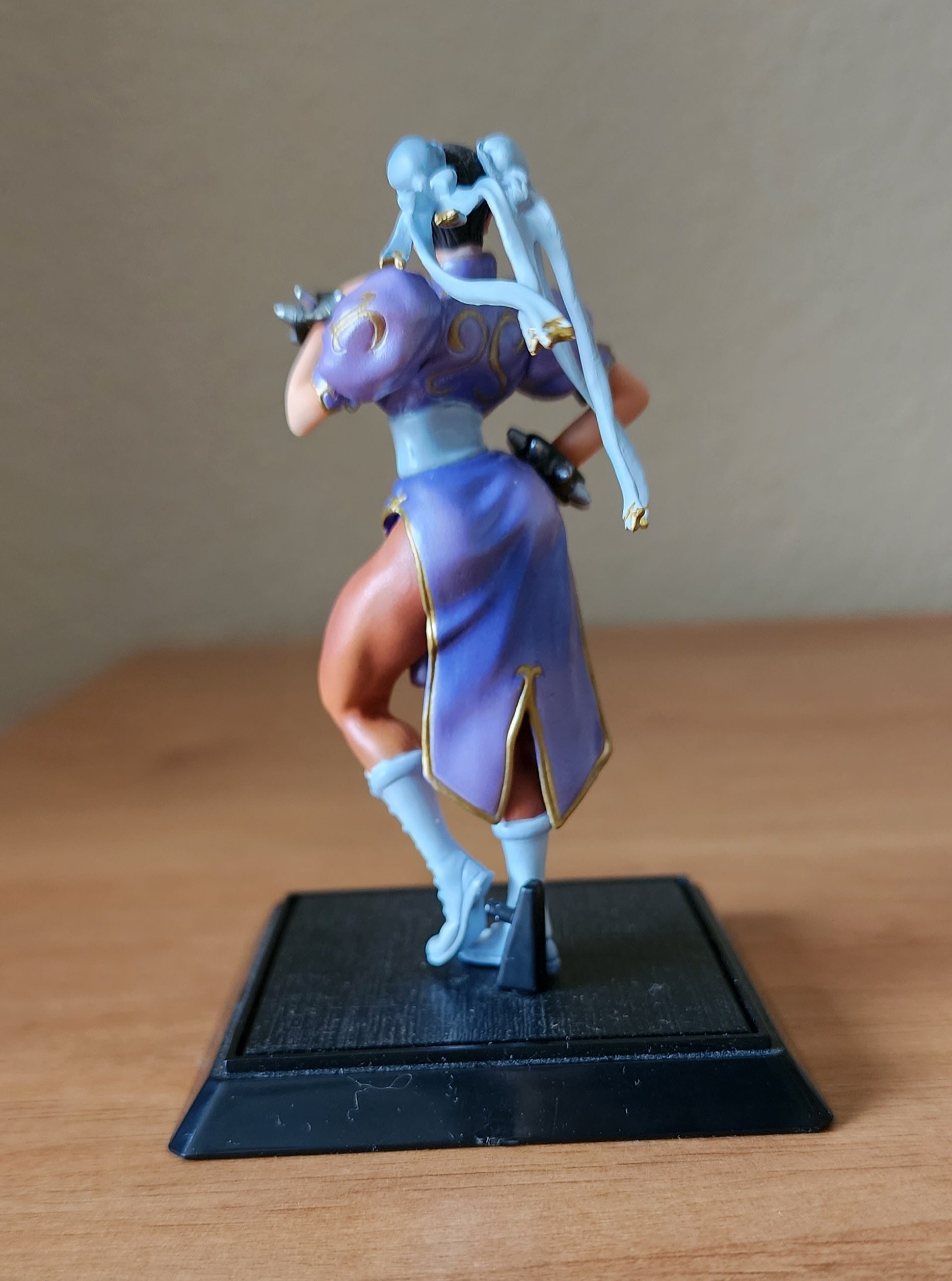 Chun Li Street Fighter Iv Statue Style Figure Purple Version Tfg Shop 