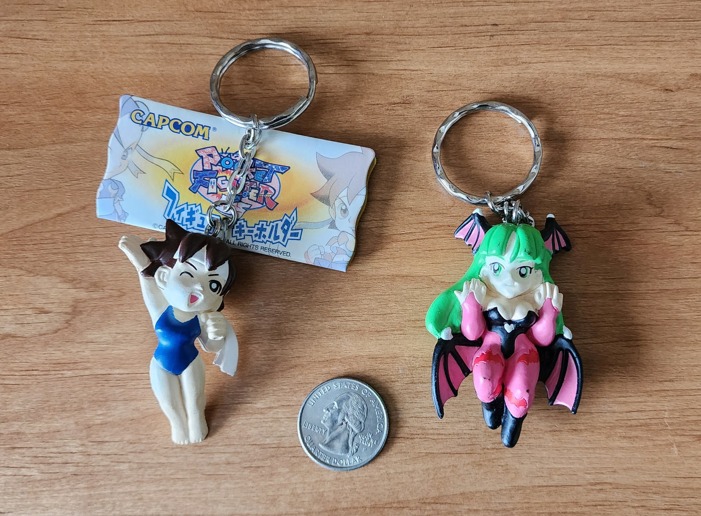 Sakura Kasugano Pocket Fighter (Swimsuit) Keychain Figure