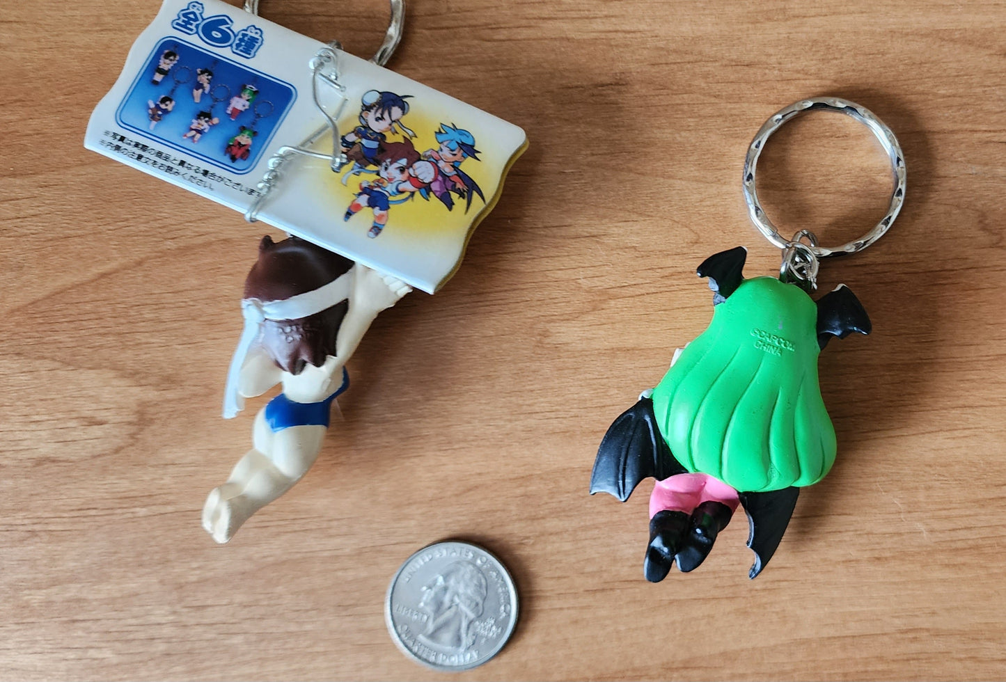 Morrigan Aensland Pocket Fighter Keychain Figure