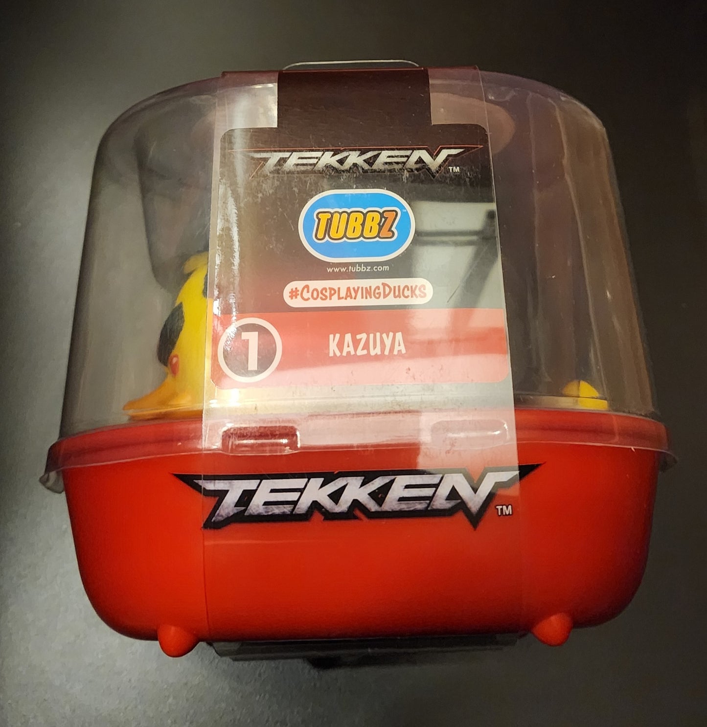 Kazuya Mishima Tekken TUBBZ Cosplaying Rubber Duck Figure