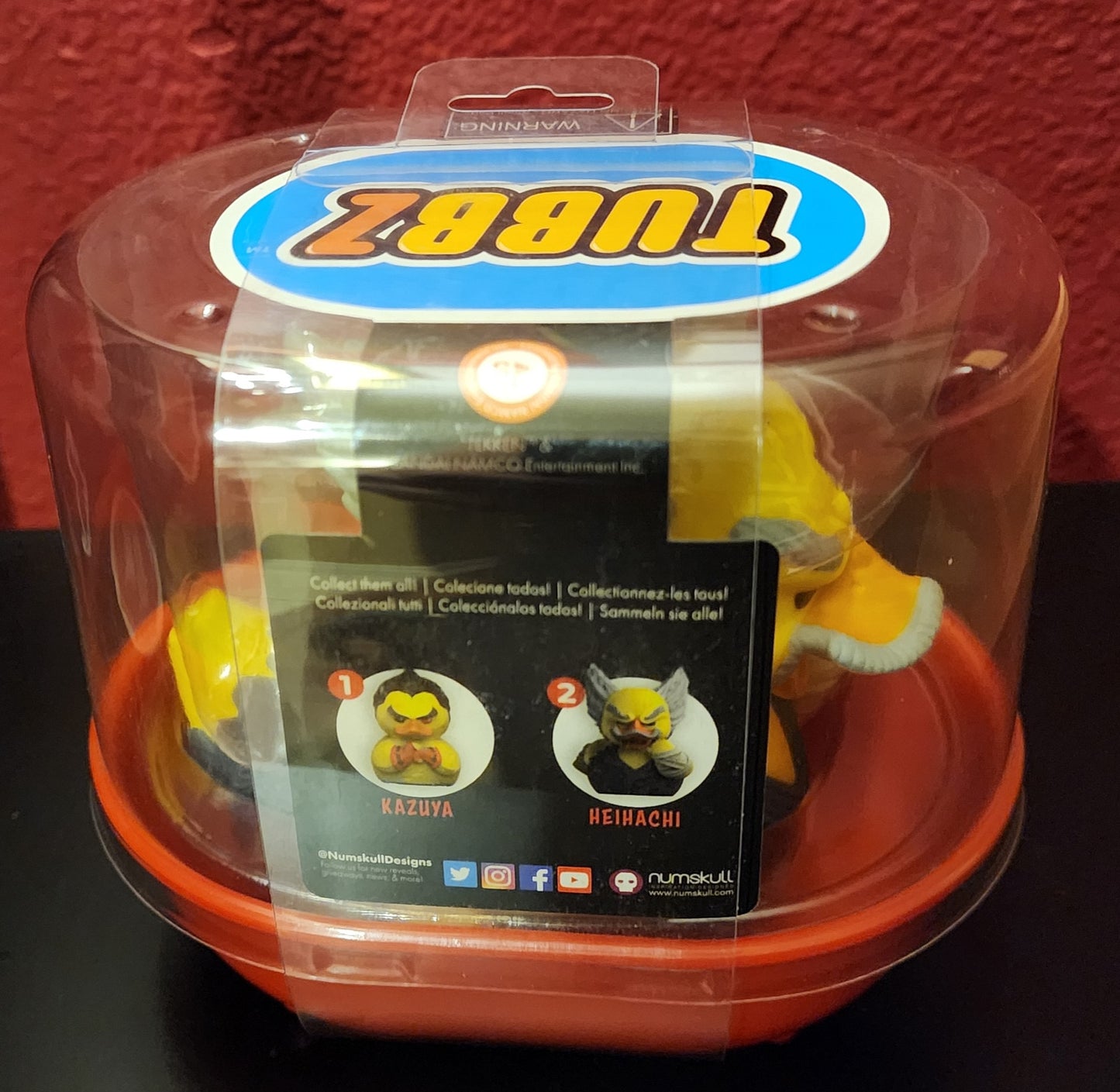 Heihachi Mishima Tekken TUBBZ Cosplaying Rubber Duck Figure