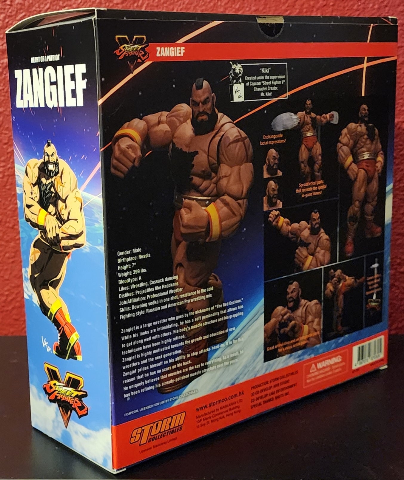 Zangief Street Fighter V Storm Collectibles Action Figure