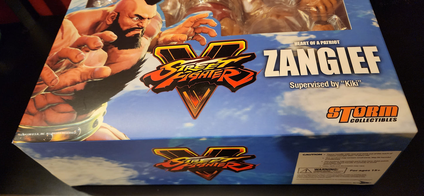 Zangief Street Fighter V Storm Collectibles Action Figure