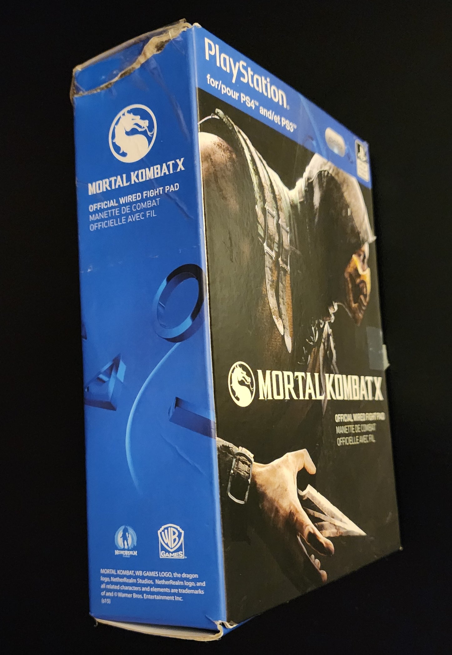 Mortal Kombat X Official Wired Fightpad for PS4 / PS3