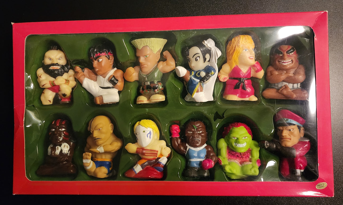 Street Fighter II Vintage Mini Figurines Collection